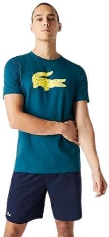 

Мужская спортивная футболка Lacoste Ultra Dry XXL с логотипом, Danube/Daphne Yellow, Желтый, Мужская спортивная футболка Lacoste Ultra Dry XXL с логотипом, Danube/Daphne Yellow