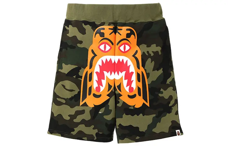 

Повседневные шорты для мужчин A Bathing Ape, зеленый