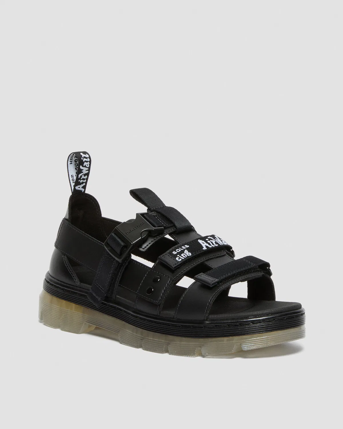 Мужские ремешковые сандалии Pearson чёрного цвета от Dr.Martens — фото 2