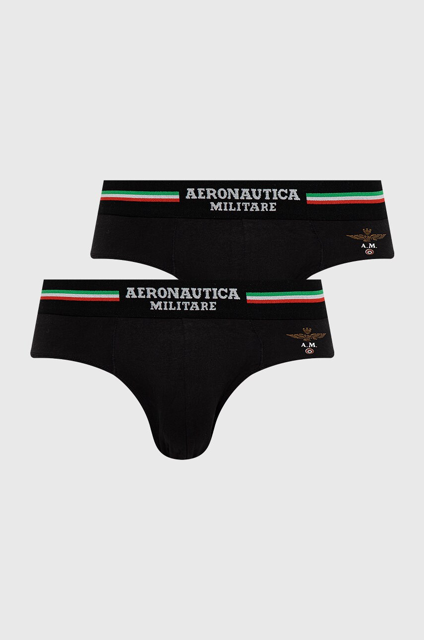 

Трусы (2 пары) Aeronautica Militare, черный
