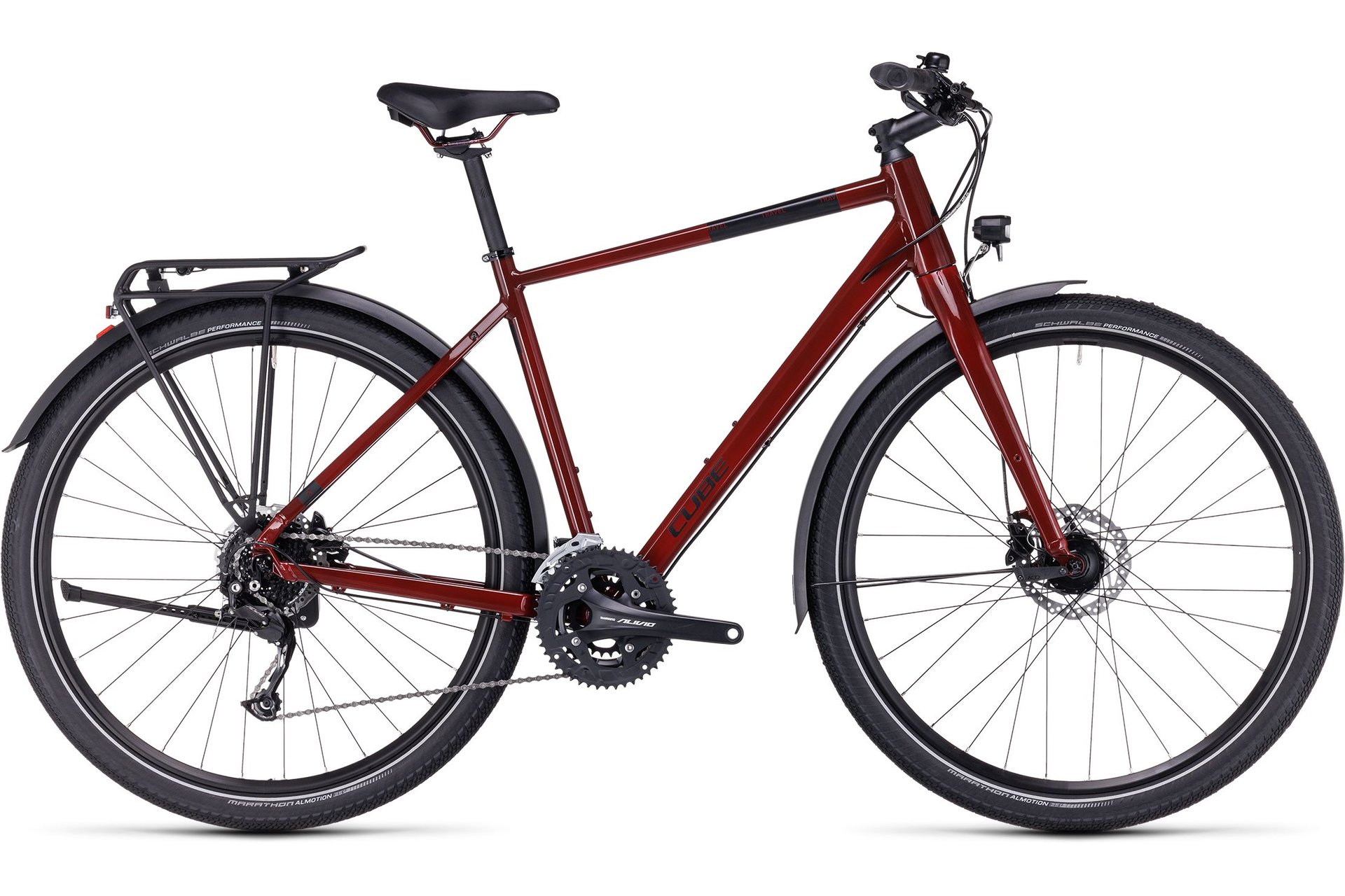 

Треккинговый велосипед Cube Travel - 28 дюймов - Diamant - 2023, цвет Rot|mirrorred´n´black
