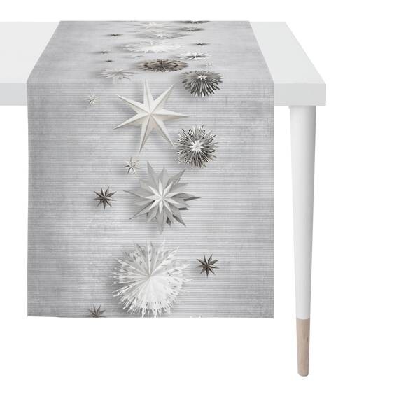 

Настольный бегун Apelt X-Mas Glam Typ C, 48x5x140 см, серый