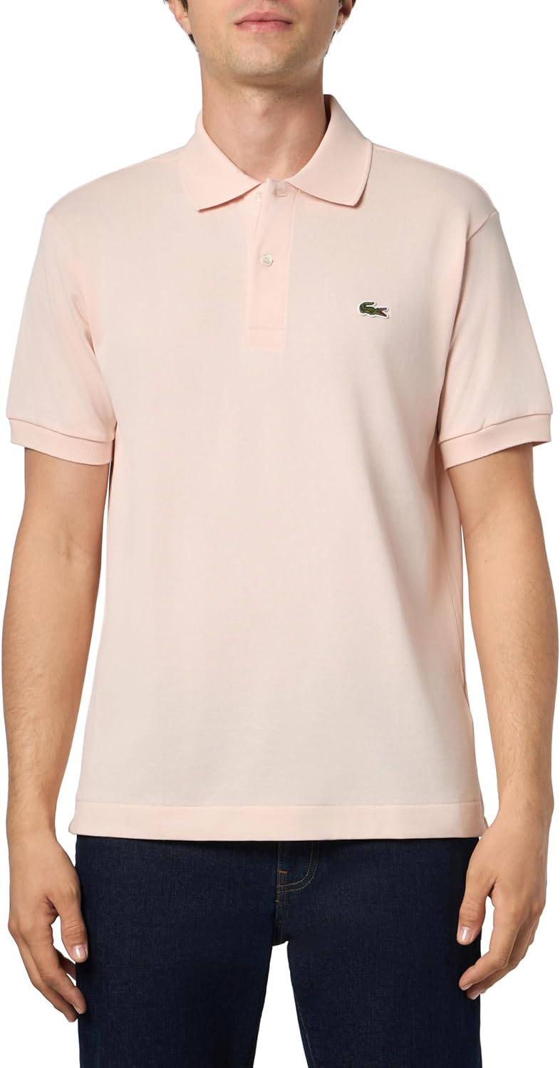 

Lacoste мужская оригинальная поло из пике, Light Beige