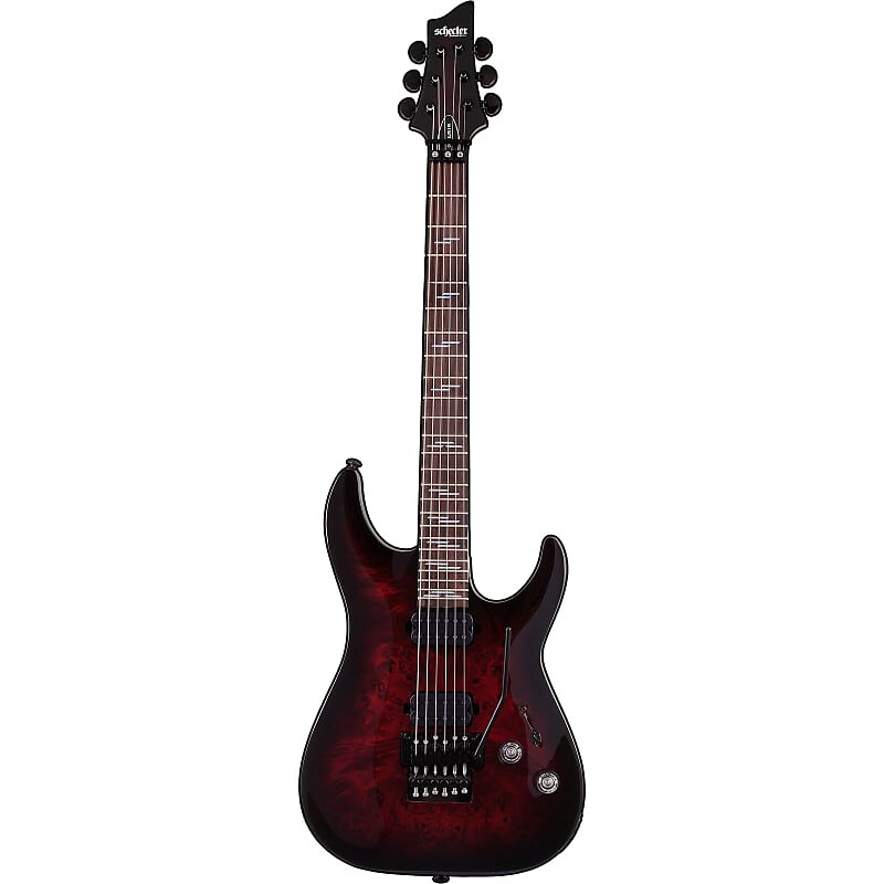 

Электрогитара Schecter Omen Elite-6FR Electric Guitar, Black Cherry Burst