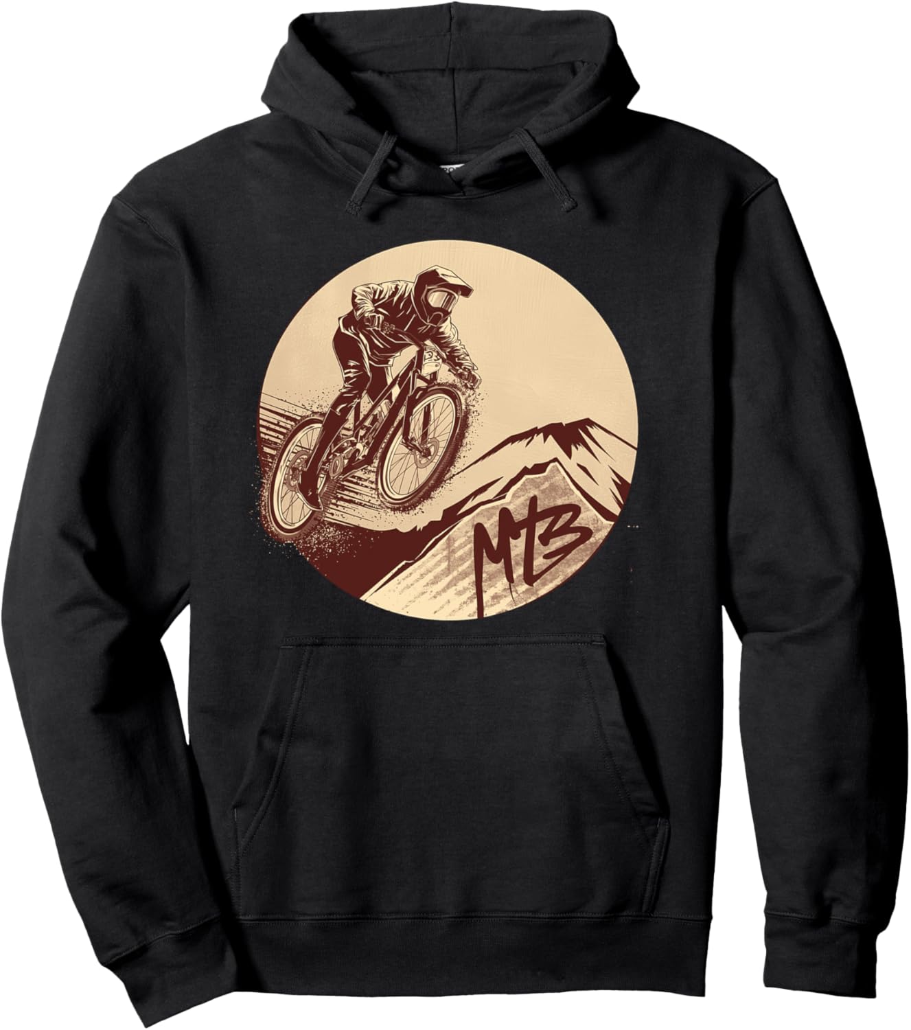 

Худи для скоростного спуска на горном велосипеде, горный велосипед, прыжки с горы Mtb Downhill Bike Rider Outdoor Mountainbike, черный