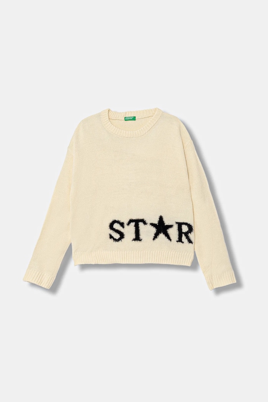 

Детский свитер United Colors Of Benetton, бежевый