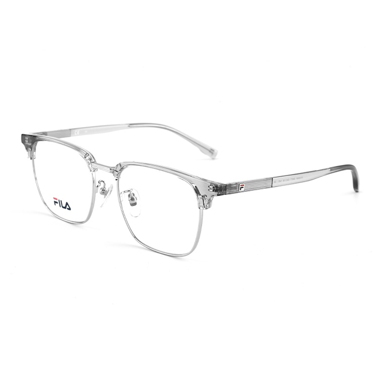 

FILA Пластиковая оправа для очков в стиле бровей, 06F7-53 Transparent Gray