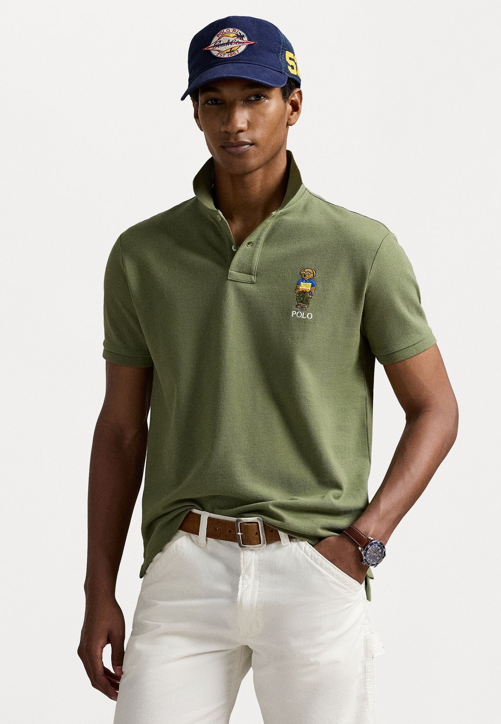 

Рубашка поло SHORT SLEEVE Polo Ralph Lauren, светло-зеленый