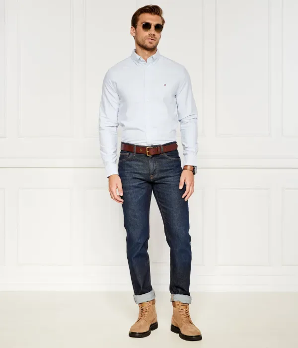Оксфордская рубашка regular fit Tommy Hilfiger, небесно-голубой — фото 2