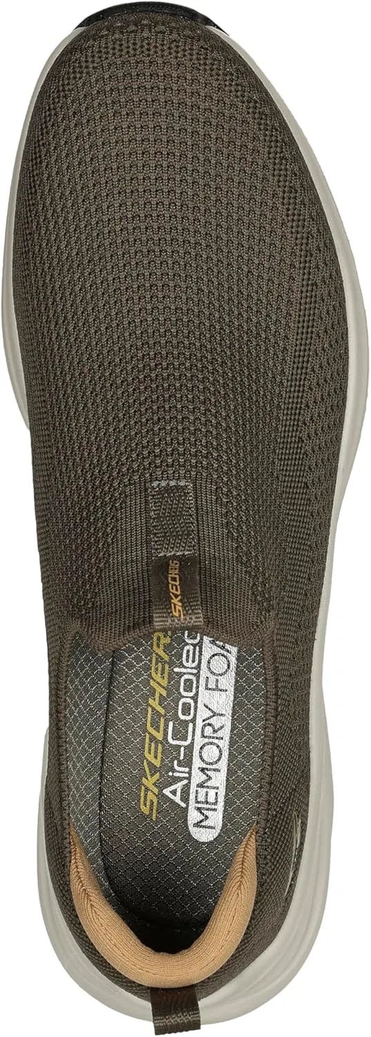 Мужские лоферы Skechers Vapor Foam Covert, зеленый — фото 2