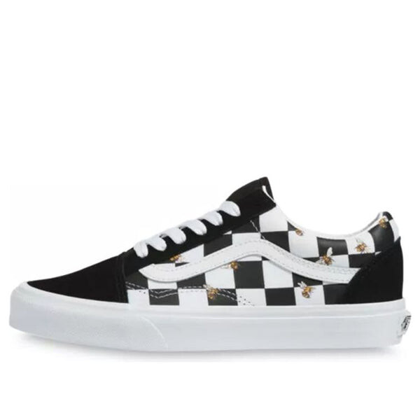 

Кроссовки old skool low-top sneakers black/white Vans, черный