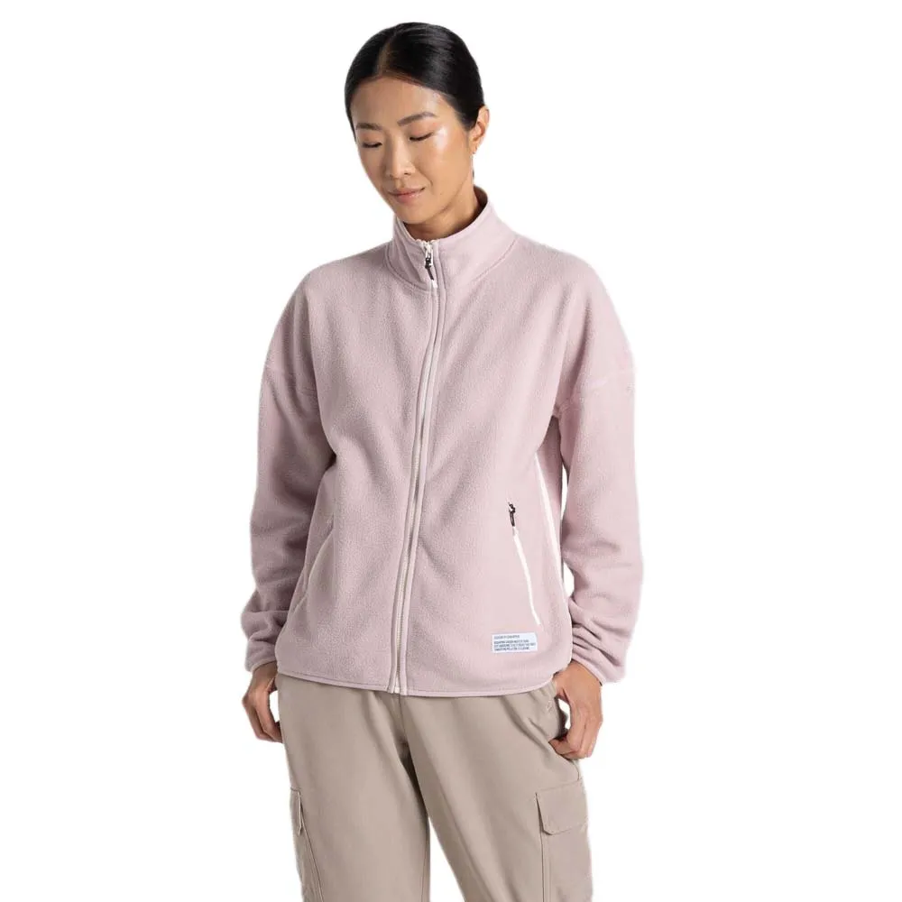 

Флис Craghoppers CO2 Renu full zip, розовый