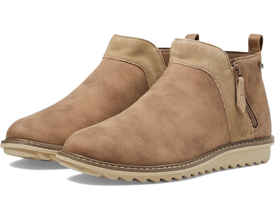 Ботильоны женские SKECHERS Mojave из кожи и замши, коричневый