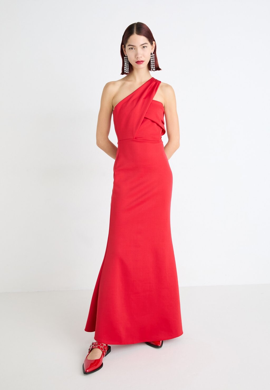 

Платье из джерси ONE SHOULDER DRESS WAL G., красный