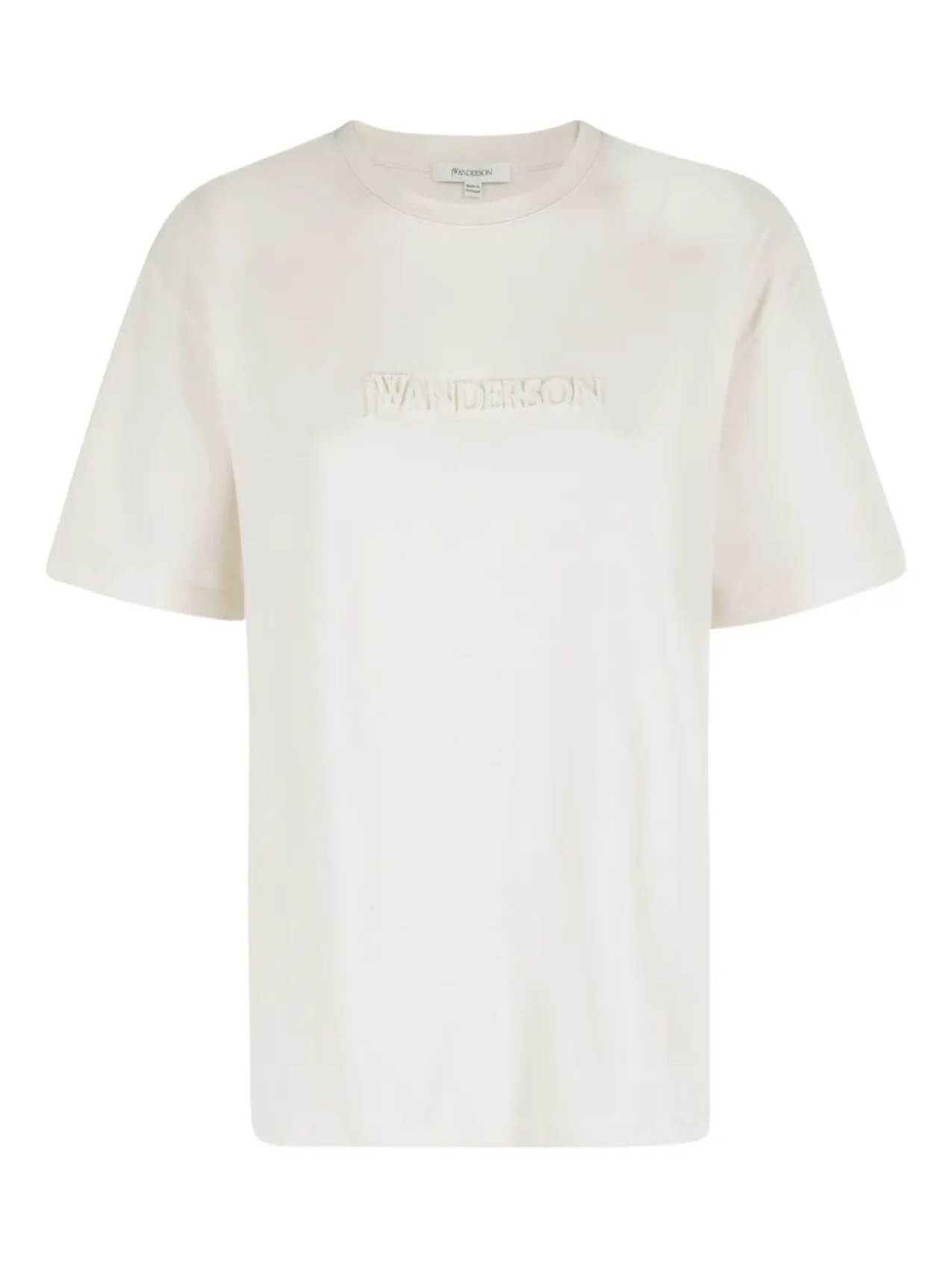 

Футболка с тисненым логотипом JW Anderson, нейтральный