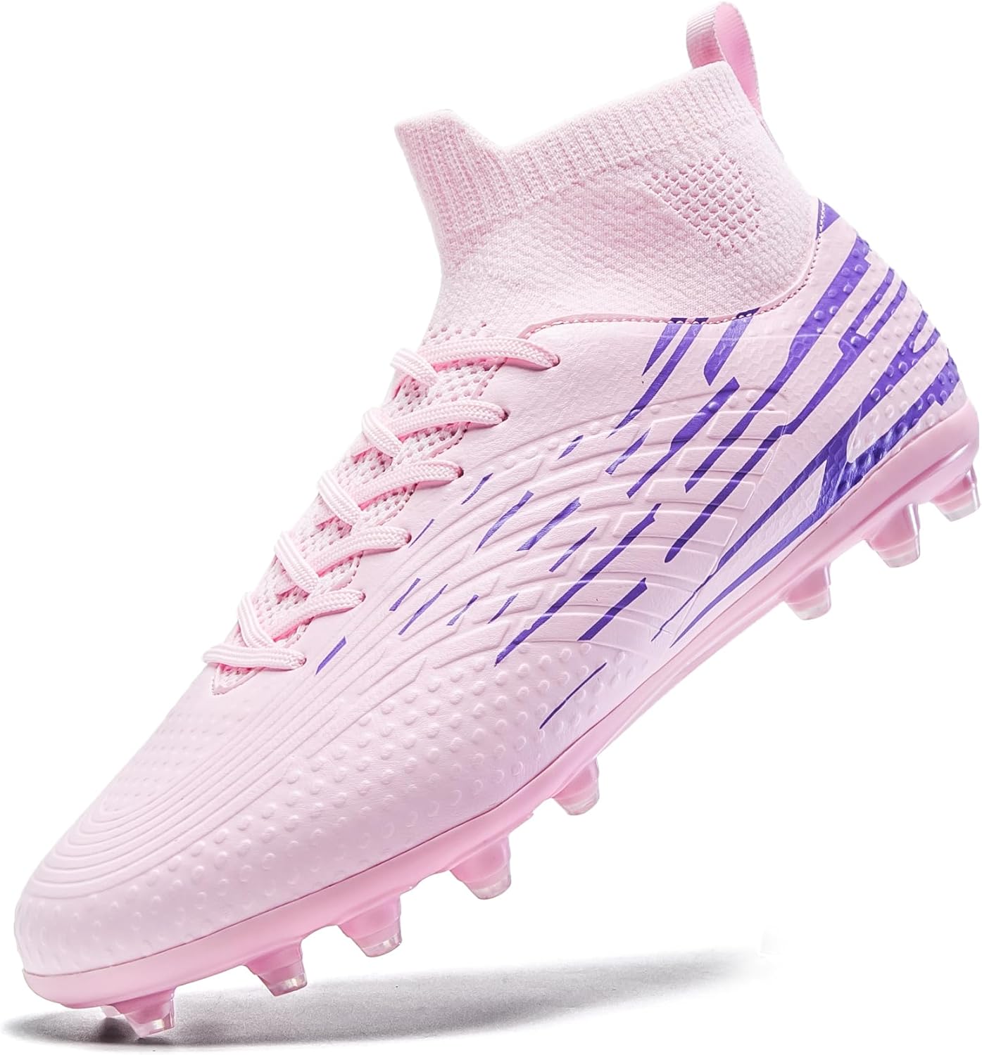 

Футбольные бутсы breooes для мужчин, профессиональные тренировочные футбольные кроссовки для женщин, большие размеры для мальчиков и девочек, розовый