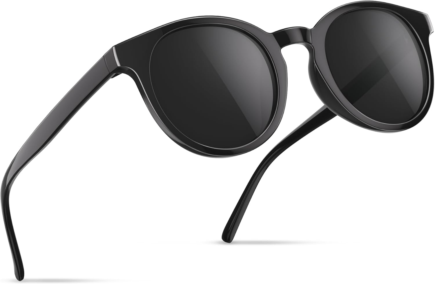 

Очки ночного видения для вождения (для женщин и мужчин), поляризованные желтые очки ночного видения с антибликовым покрытием для рыбалки, гольфа и бега Wrimen, A01-black-black