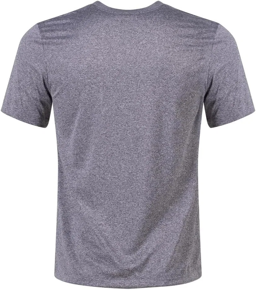 Футболка для тренировок Dri-FIT Nike, Carbon Heather — фото 2