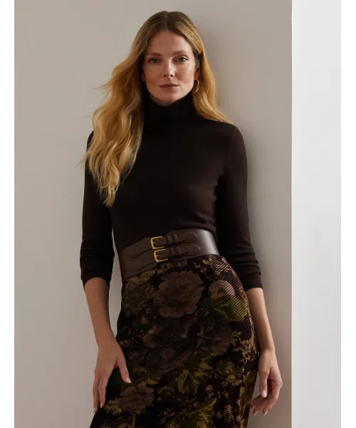 

Водолазка Slim fit Lauren Ralph Lauren, коричневый