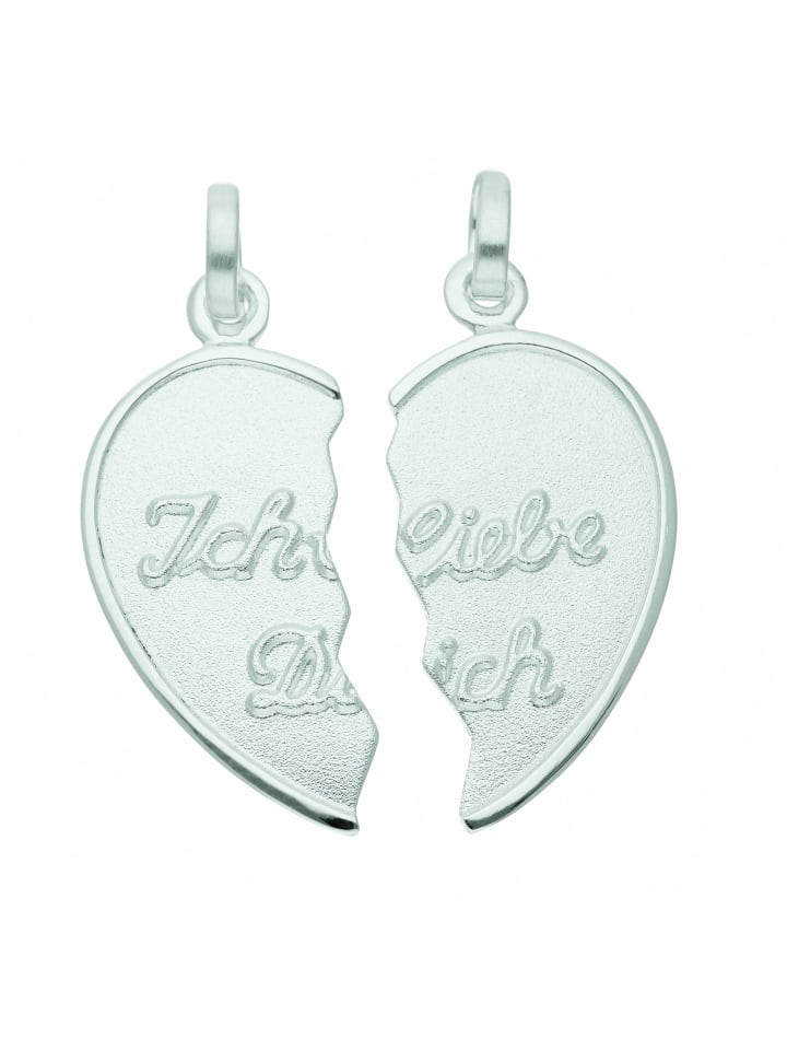 

Adeliás Женский кулон из серебра 925 пробы, парный кулон из серебра