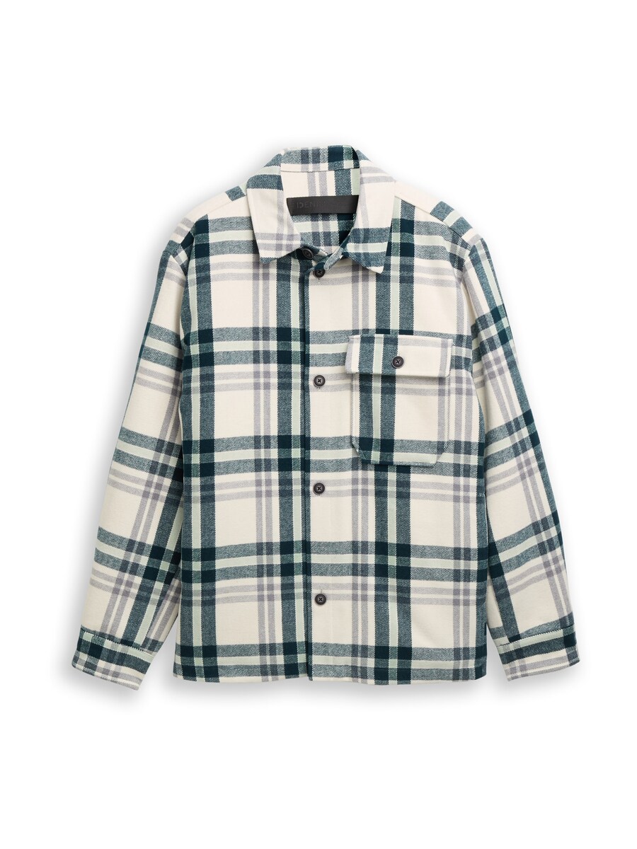 

Рубашка на пуговицах классического кроя TOM TAILOR DENIM, светло-бежевый