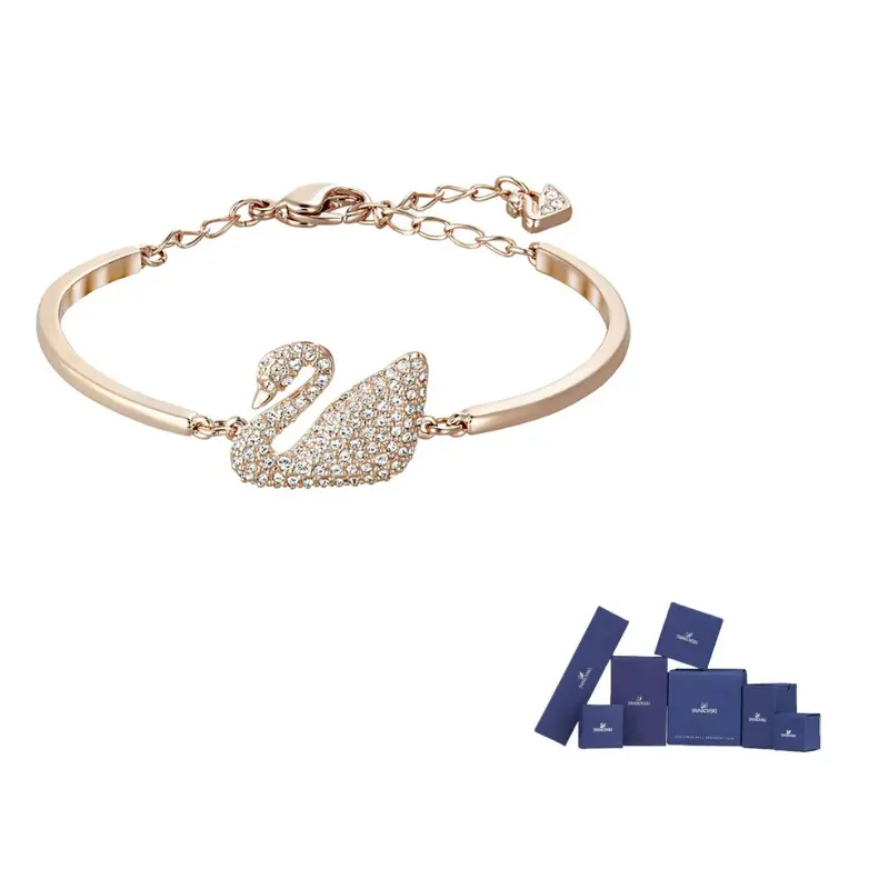

Swarovski Металлические браслеты Swan для женщин Rose Gold