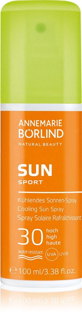 

Солнцезащитный спрей Sun Sport с охлаждающим эффектом Annemarie Börlind, spf 30 100 мл