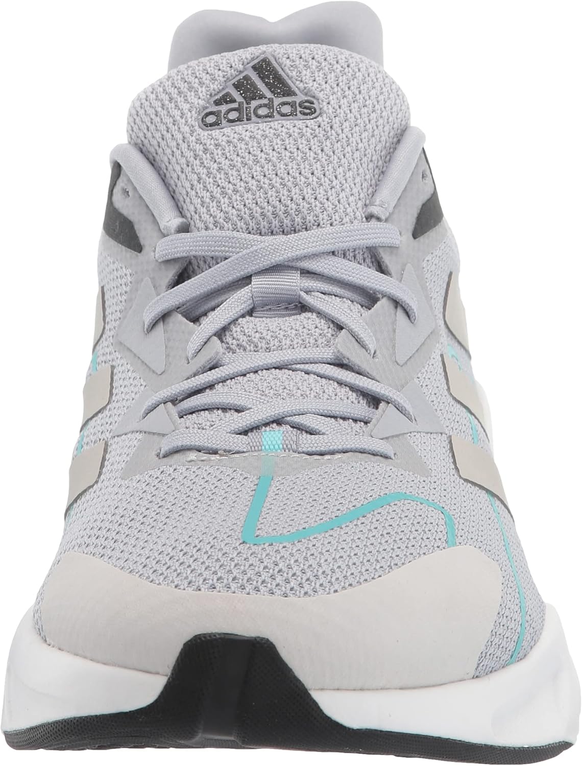 Мужские кроссовки для бега по пересеченной местности Adidas X9000l2, серебристый/серый — фото 2