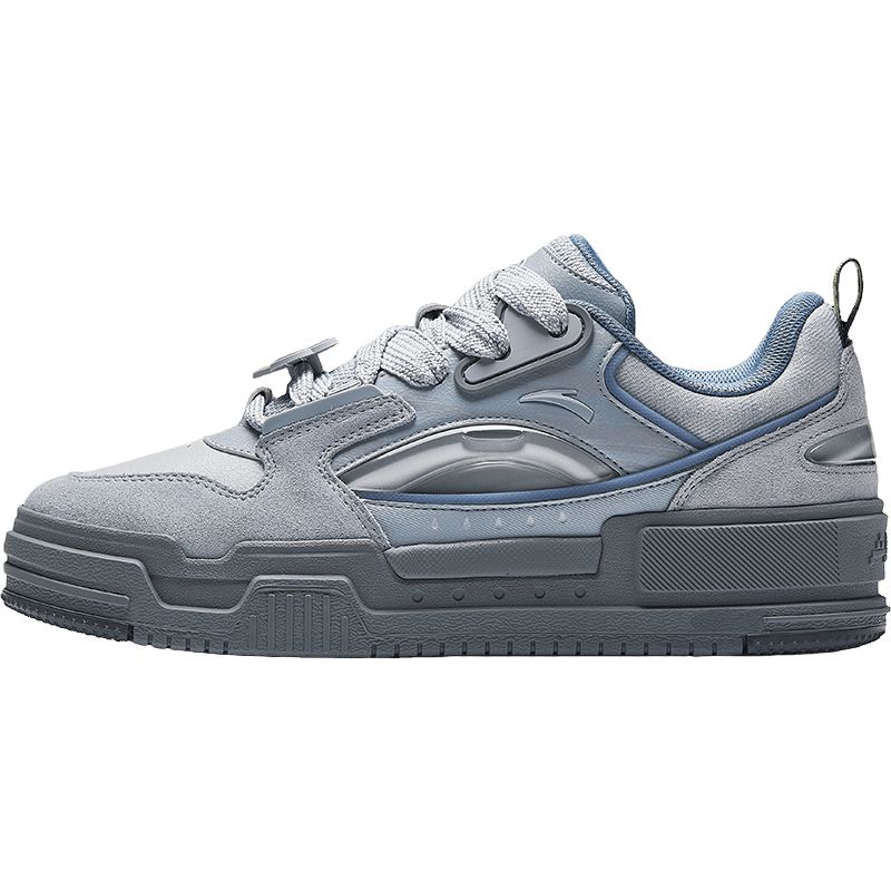 

Кроссовки для скейтбординга с микросахарной подошвой, увеличивающие рост, серые, мужские ANTA, Limestone/Microcrystalline Gray/Mist Gray