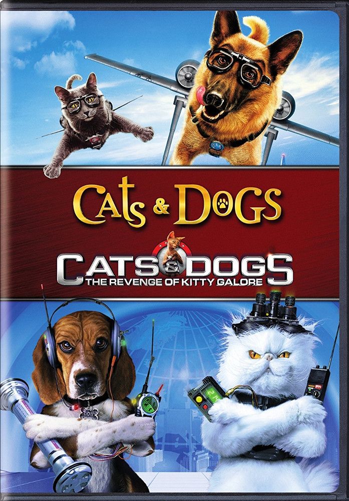 

Диск DVD Cats & Dogs 1&2