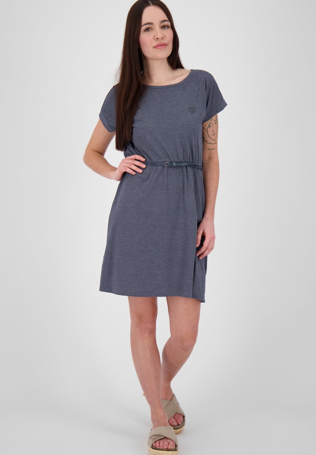 

Платье из джерси NORAAK alife & kickin, цвет Mottled Dark Blue