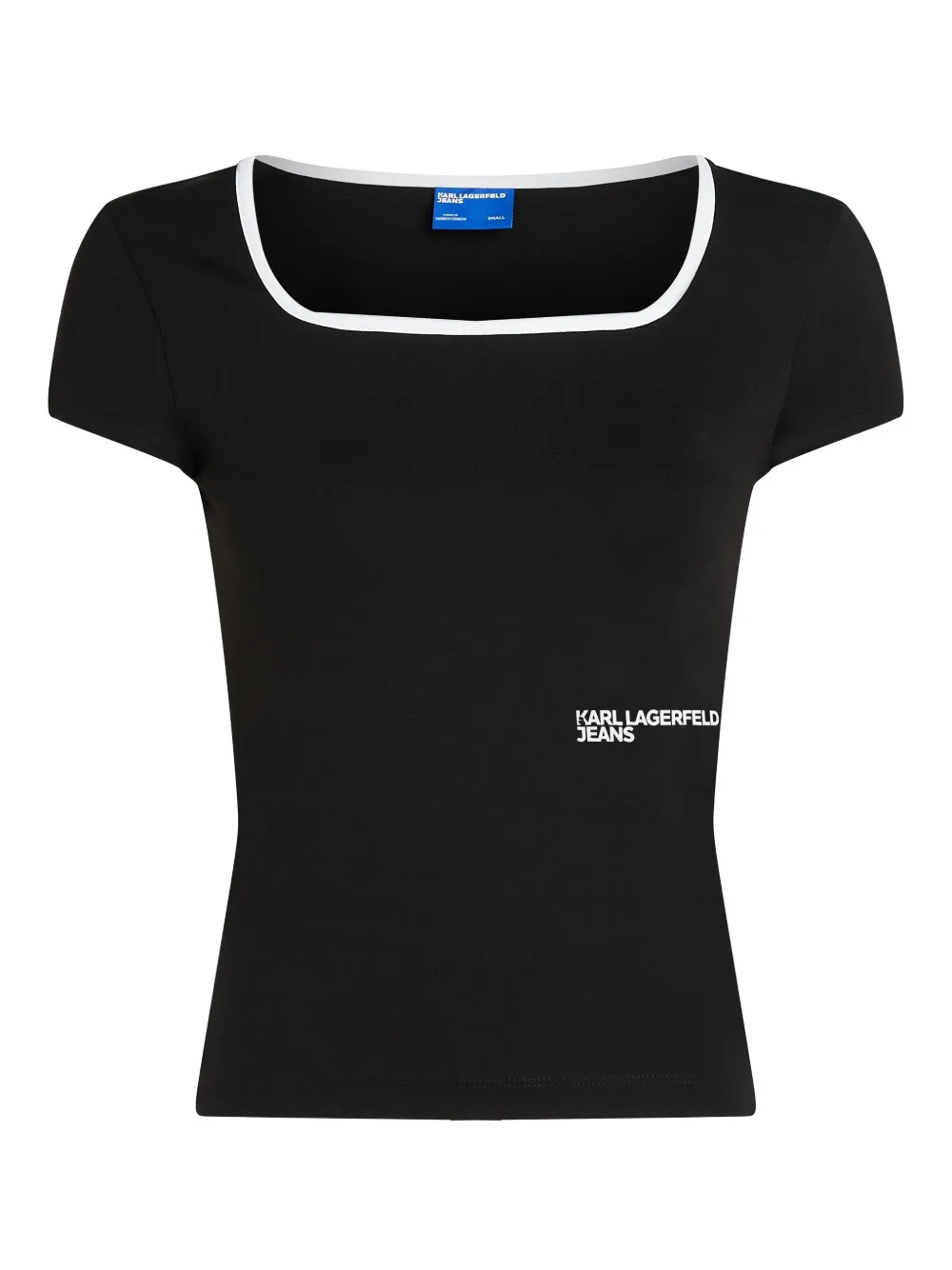 

Футболка Milano с кантом Karl Lagerfeld Jeans, черный