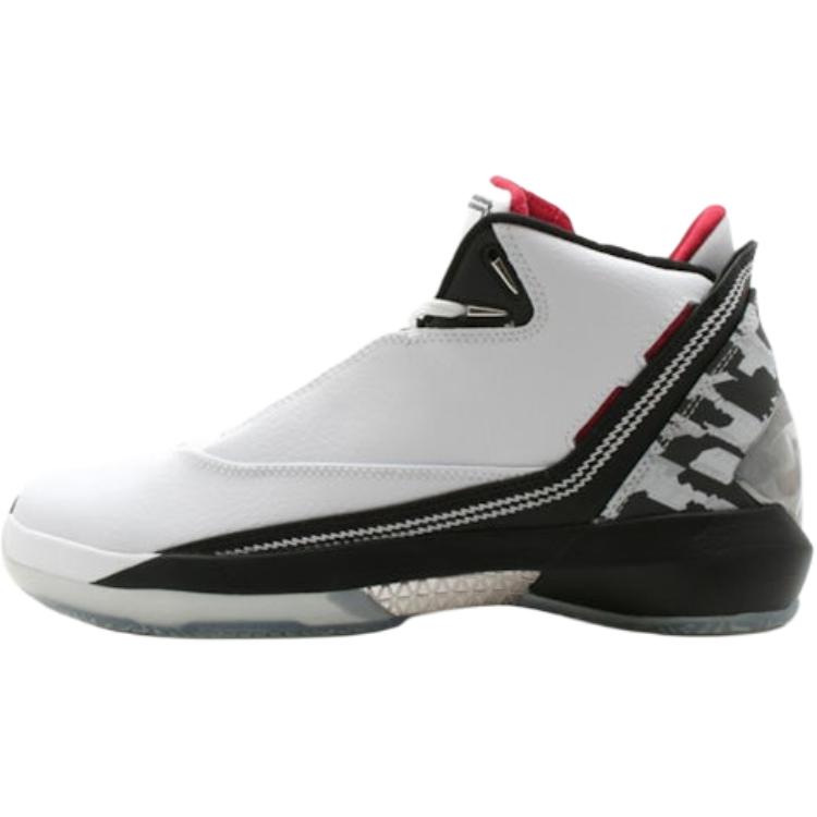 

Air 22 устойчивые к истиранию баскетбольные кроссовки мид-топ для подростков Jordan, белый/черный