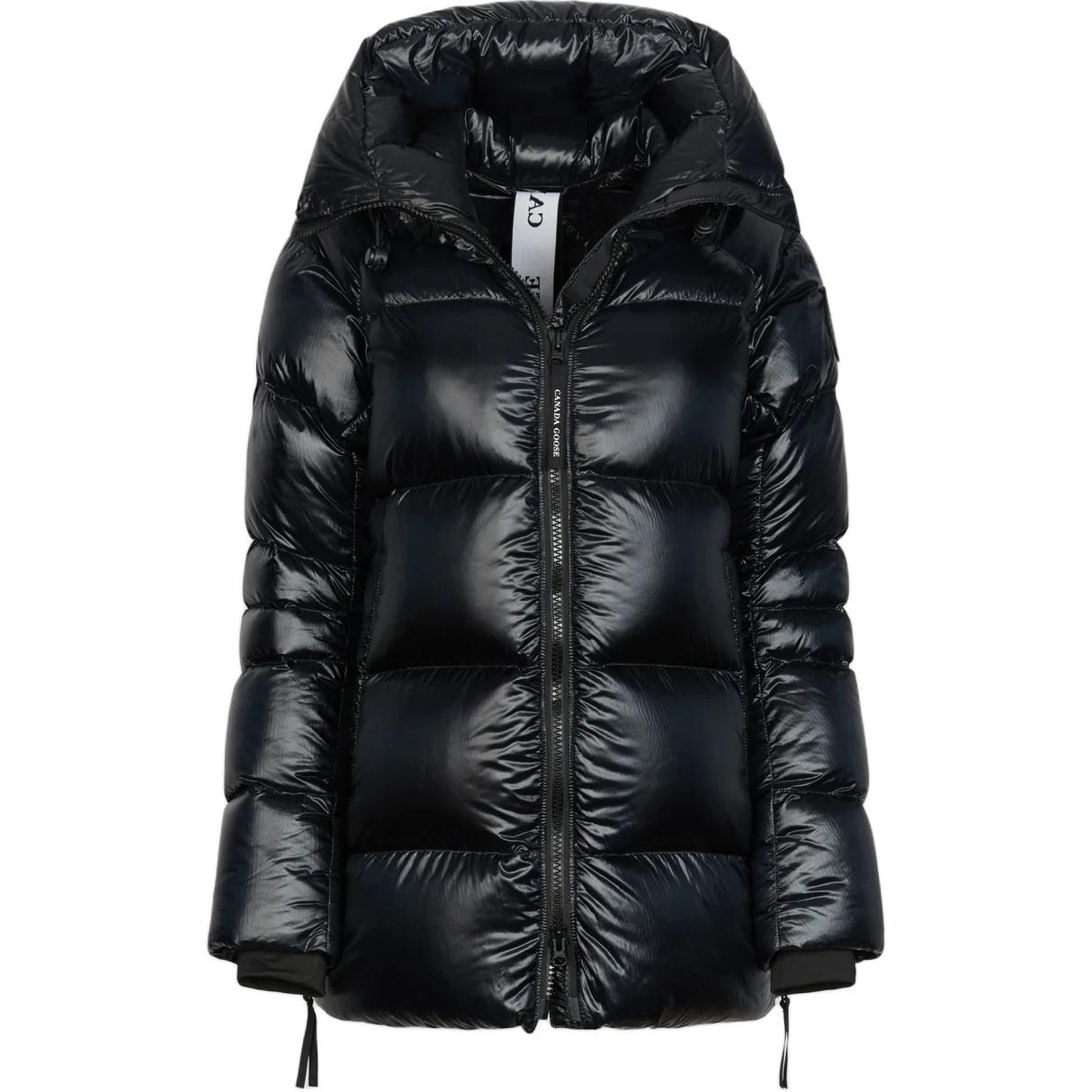 

Canada Goose Куртка с капюшоном и логотипом, Black