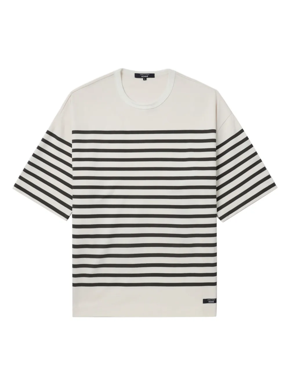 

Полосатая футболка Comme des Garçons Homme, белый
