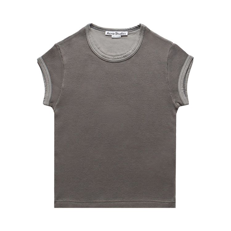 

Футболка Acne Studios Fitted T-Shirt Grey, серый