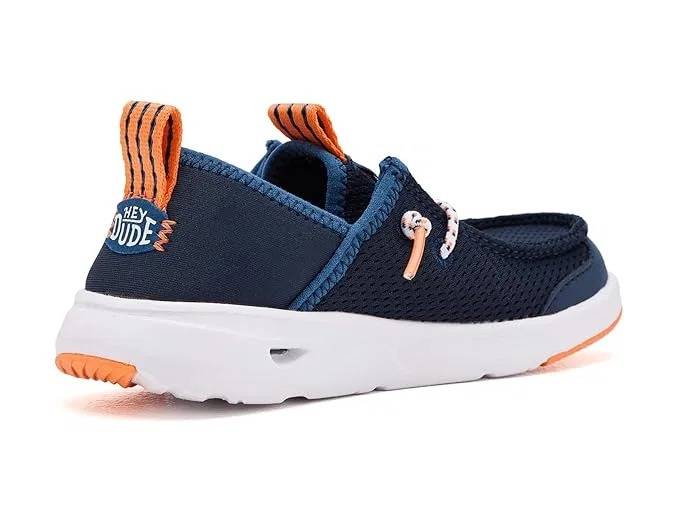 Кроссовки Wally Hey2O Wander Mesh Hey Dude Kids, Navy — фото 4