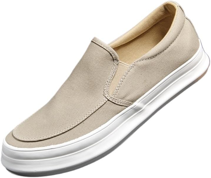 

Мужские летние мокасины на шнуровке из дышащего материала, слипоны для улицы, удобная повседневная обувь, новая Waolsu, бежевый