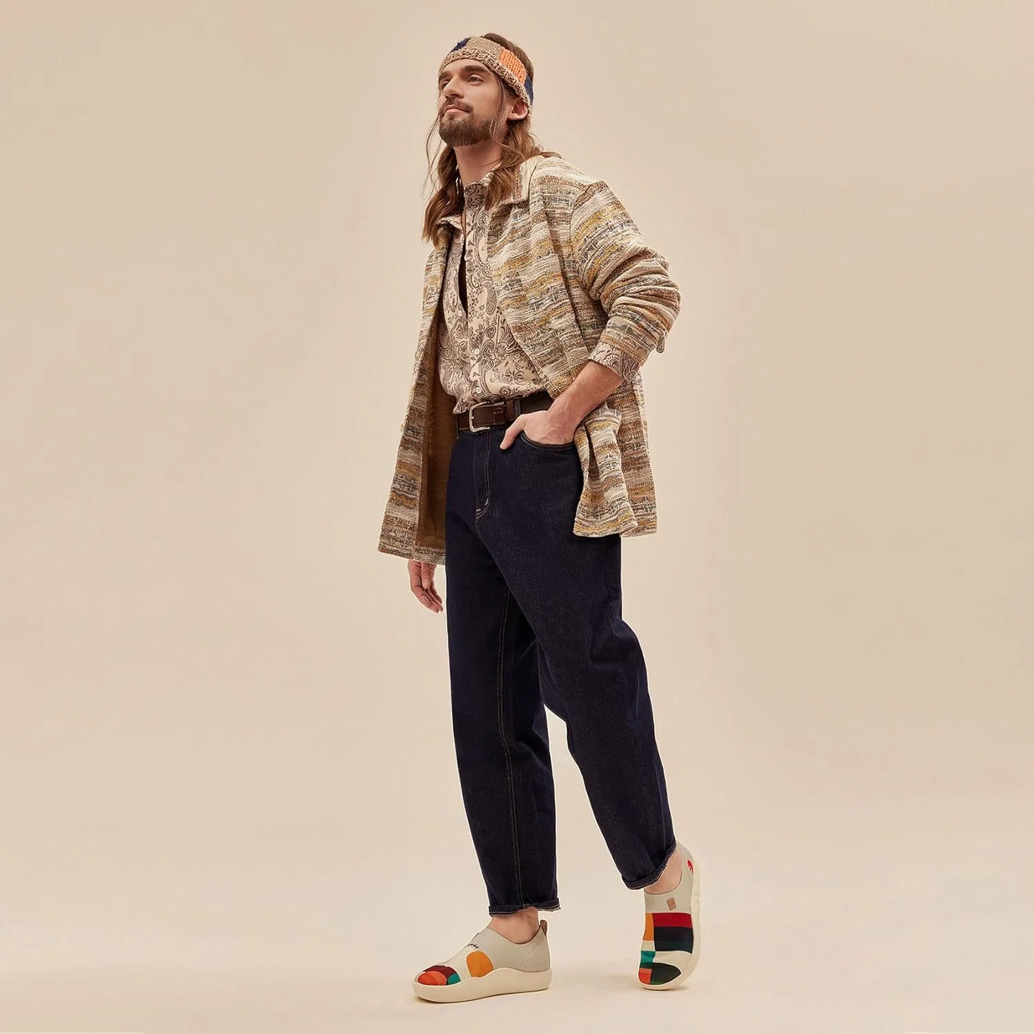Мужские повседневные туфли UIN, модель Slip On Loafers, Toledo Ⅹ - Hold That Color 4 — фото 2