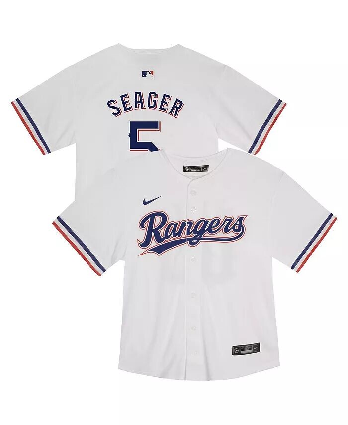 

Майка для домашней игры Кори Сигера белая Texas Rangers Nike