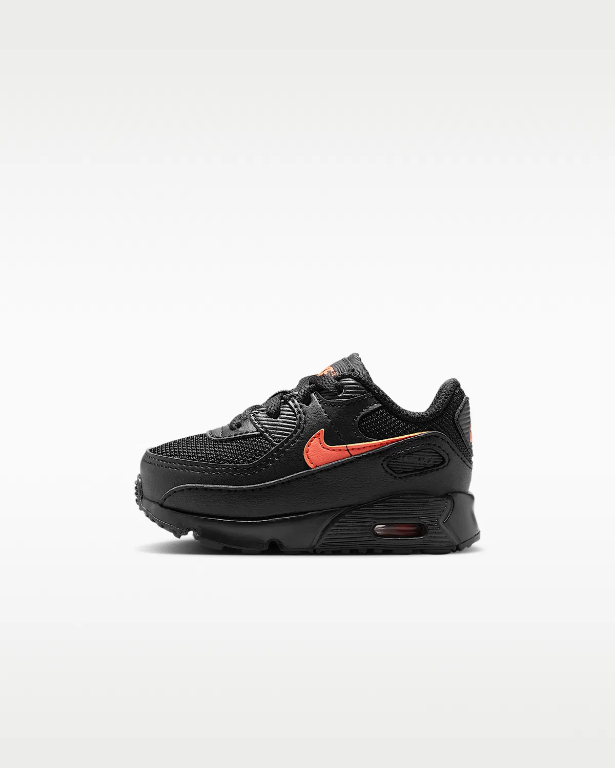 Детские кроссовки Nike Air Max 90, Black/Turf Orange