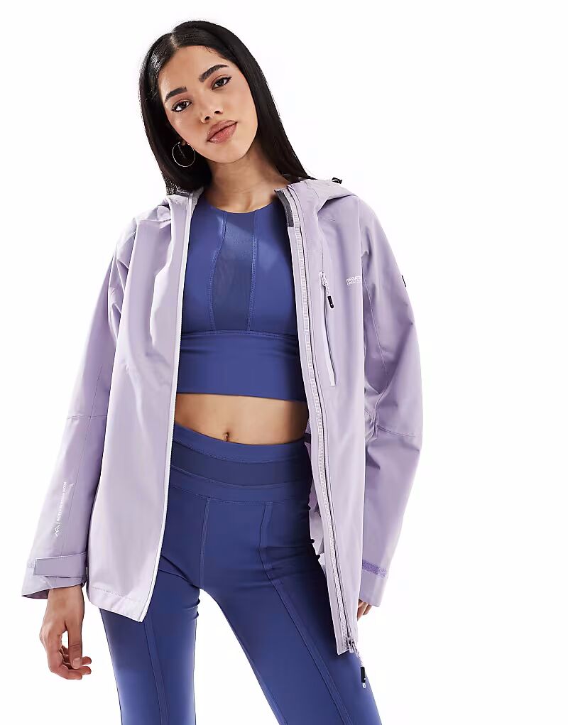 

Женская водонепроницаемая куртка-дождевик Regatta Birchdale II фиолетового цвета