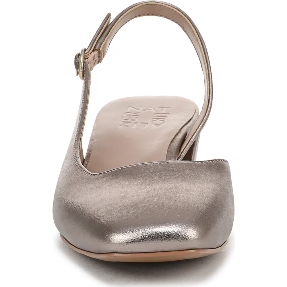 Туфли-Лодочки Jayla с открытой пяткой Naturalizer, цвет patina pewter leather — фото 3