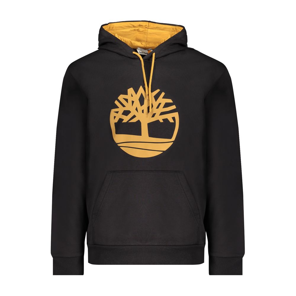 

«Мужской черный хлопковый свитер с капюшоном» Timberland, черный