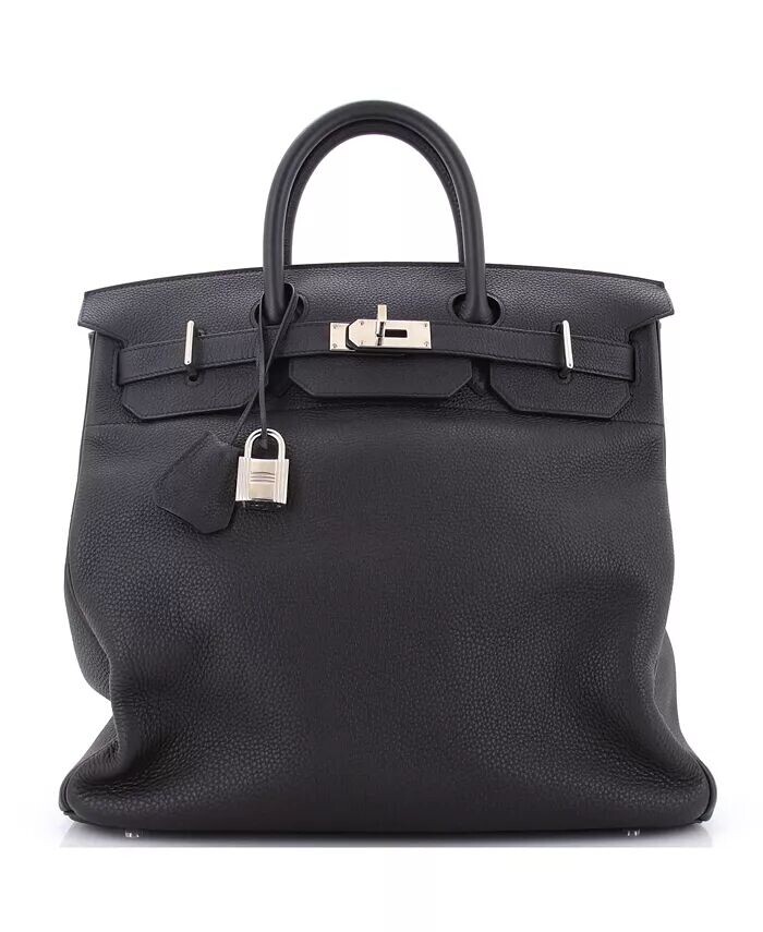 

Сумка HAC 40, черная Togo с палладиевой фурнитурой Pre-Owned HERMÉS, черный
