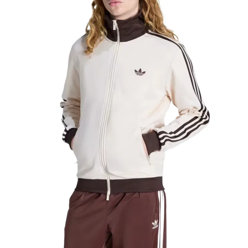 Куртка ADICOLOR CLASSICS Men's Adidas Originals, Miracle White/Aurora Coffee — фото 3