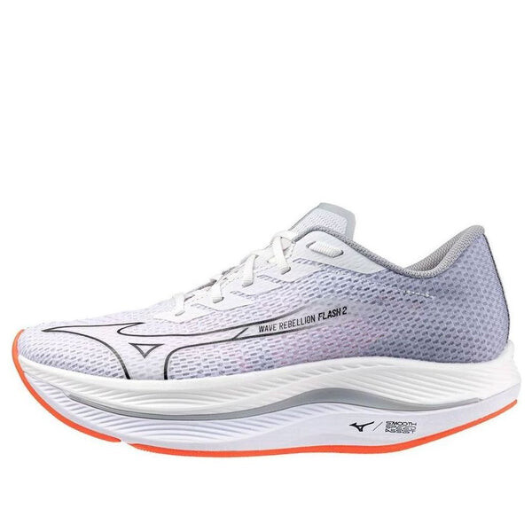 

Кроссовки wave rebellion flash 2 'white harbor mist' Mizuno, белый