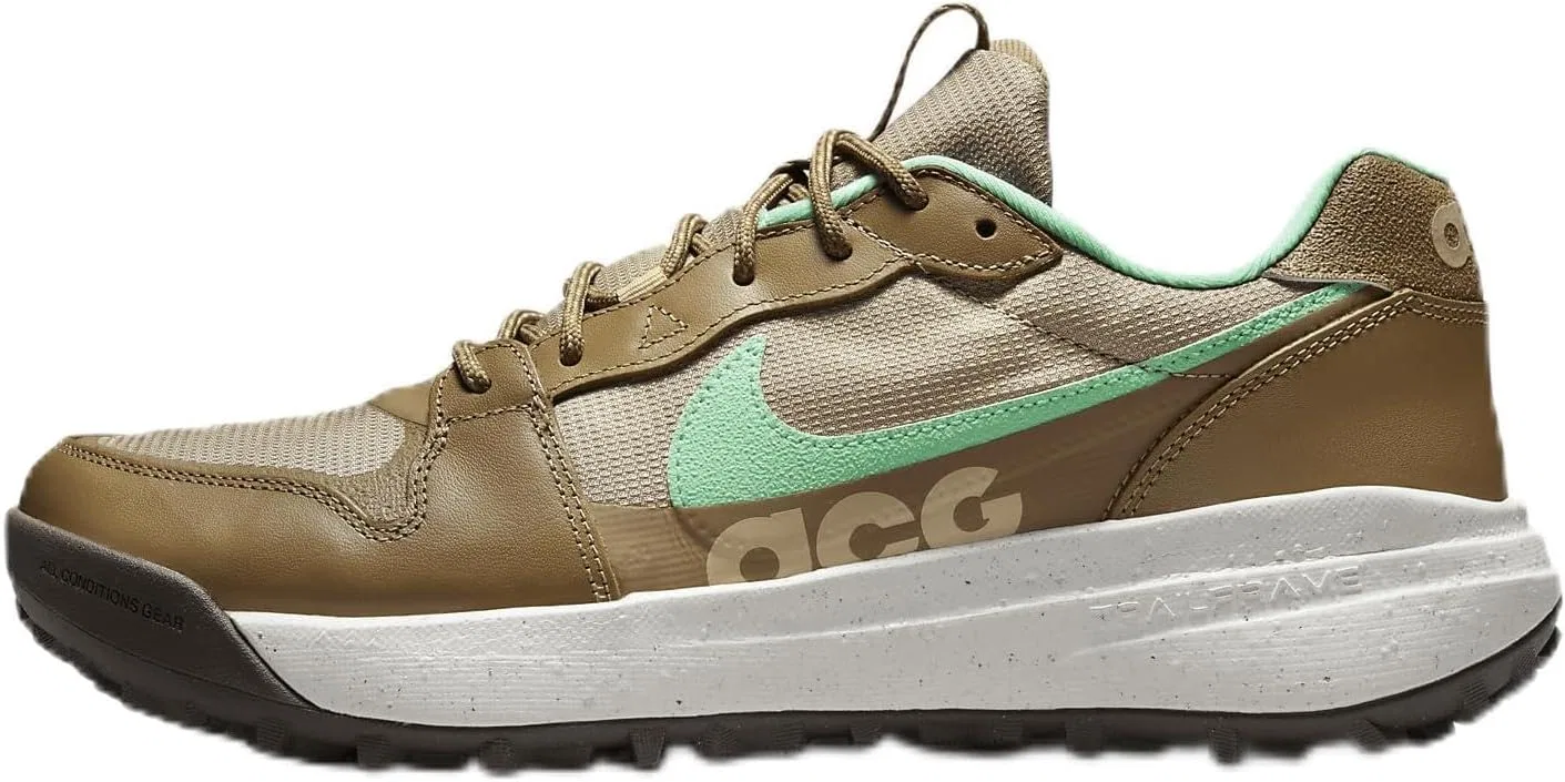 Мужские кроссовки Nike ACG Lowcate (DX2256-200) (DX2256-200, цвет «известняк»), Limestone Dark Driftwood Sail Green Glow