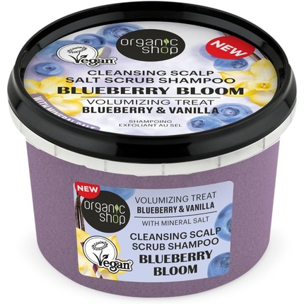 

Шампунь-скраб для кожи головы Scalp Salt Scrub Shampoo Blueberry Bloom Volumizing Treatment