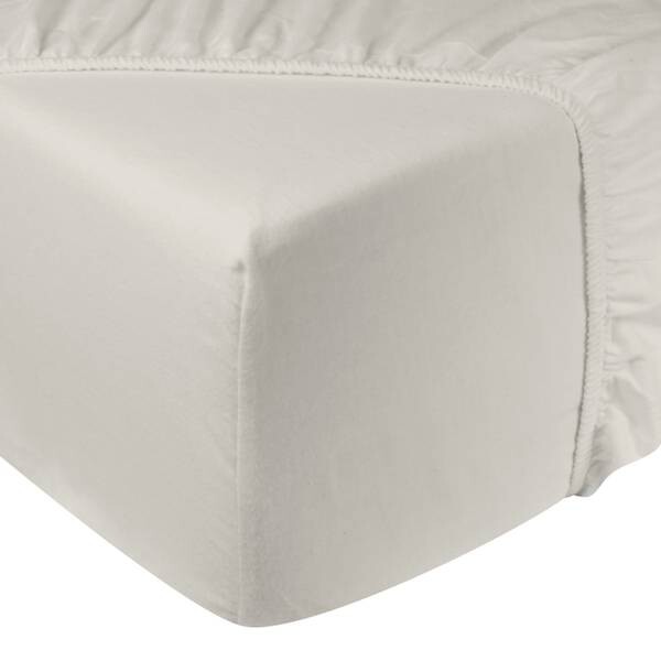

Фланелевая простыня soft plain Doubledry, экрю